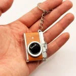 جاکلیدی دوربین عکاسی چراغدار طرح نوستالژی - Image 5