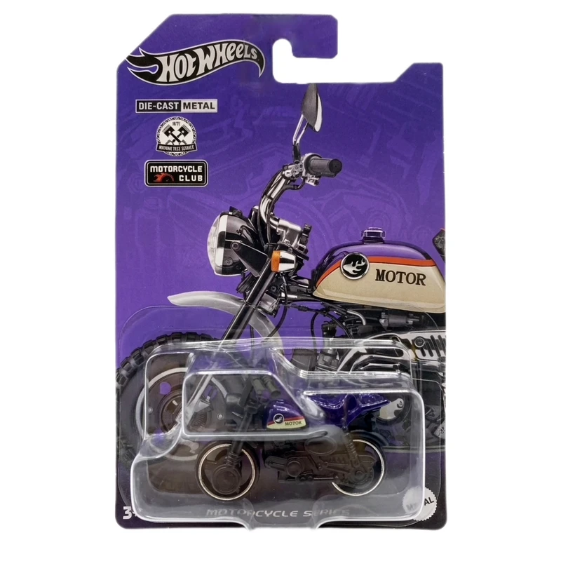 ماکت فلزی خفن و بنفش موتور هات ویلز Honda Monkey Z50